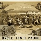 5556.Uncle Tom's Cabin.black people dancing on field.POSTER.Home Office decor