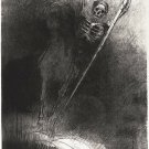 11935.Decoration Poster.Room design.Wall decor.Odilon Redon mystic art.Death