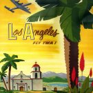 4029.Aviation decorative Poster.Home room interior design.Wall art.Los Angeles