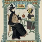 12093.Decoration Poster.Home interior design.Room wall decor.Art Nouveau kitchen
