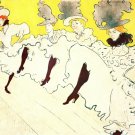 12102.Decoration Poster.Home Room wall decor.Art Nouveau fashion.Lautrec dance