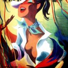 10951.Decoration Poster.Home interior.Wall art decor.Sexy Pinup singing.Spanish