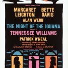 Wall Decor Poster.Home Room art dorm design.Night of the Iguana.Theater.11668