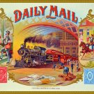 10906.Poster decoration.Home interior.Room wall art design.Daily mail railroad