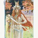 12020.Decoration Poster.Home interior design.Room wall art decor.Redhead Queen