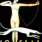 4204.Decoration Poster.Home interior.Room Wall art decor.Deco Archer.Greyhound