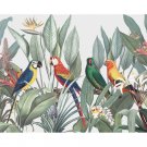 11998.Decoration Poster.Home interior design.Room wall art decor.Macaws parrots