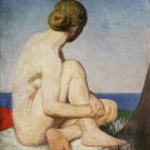 12053.Decoration Poster.Home interior design.Room wall decor.Nude woman painting