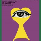Spanish movie Poster 4 film The NIGHT.Peeping Tom Keyhole.Modern Home decor