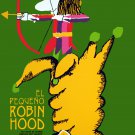Movie Poster for""Little Robin HOOD"" For Children decorative room design.Spanish. Movie Poster for""Little Robin HOOD"" For Children decorative room design.Spanish.