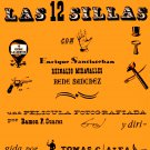Movie Poster decor for Cuba film.12 CHAIRS.Western Doce sillas.Dinning room art Movie Poster decor for Cuba film.12 CHAIRS.Western Doce sillas.Dinning room art