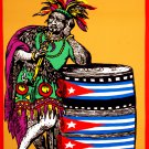 Movie Poster decor for Cuba film.PERU.Peruvian Inca.art.Semana de cine Cubano Movie Poster decor for Cuba film.PERU.Peruvian Inca.art.Semana de cine Cubano