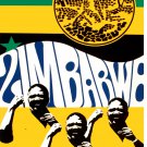Political OSPAAAL Poster.Solidarity with ZIMBABWE.Africa anti-Apartheid art.a41