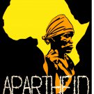 Political OSPAAAL POSTER.No APARTHEID.African Revolution Africa History art.62