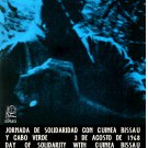 Political OSPAAAL Poster.Graphic art.Solidarity w/ GUINEA Cape Verde Africa.a49