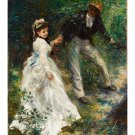 16x20"" Decoration Poster.Room wall art painting.Home design.Renoir.La Promenade.12223