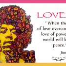 Decorative Poster Jimi Hendrix love.Peace.Quote.9364 Decorative Poster Jimi Hendrix love.Peace.Quote.9364