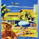 Decoration Poster.Fly to Texas.We are big travel.9623 Decoration Poster.Fly to Texas.We are big travel.9623