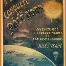Decoration Poster.French North Pole adventure.Jules Verne.Silent movie art.9712 Decoration Poster.French North Pole adventure.Jules Verne.Silent movie art.9712