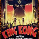 Decoration Poster.Blue King Kong.Fay Wray silent movie art.9770 Decoration Poster.Blue King Kong.Fay Wray silent movie art.9770