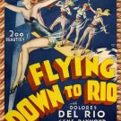 Decoration Poster.Flying Down to Rio movie art.Burlesque.Dancers show.9809 Decoration Poster.Flying Down to Rio movie art.Burlesque.Dancers show.9809