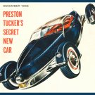 Decoration Poster.Preston Tucker 1955 secret new car.9829