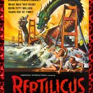Decoration Poster.Reptilicus.Sci-fi horror monster movie art.9833 Decoration Poster.Reptilicus.Sci-fi horror monster movie art.9833