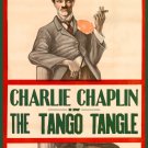 Decoration Poster.Charlie Chaplin.The tango tangle silent movie art.9870 Decoration Poster.Charlie Chaplin.The tango tangle silent movie art.9870