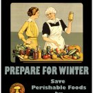 Decorative Poster Home wall decor.Prepare for Winter.Save food.Preserve.8278 Decorative Poster Home wall decor.Prepare for Winter.Save food.Preserve.8278