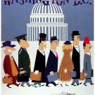 Decorative Poster Home wall decor.Washington DC.Capitol travel.8320