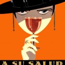 Decorative Poster Home wall decor.Red wine for your health.Bullfighter.Spanish dancer.8333