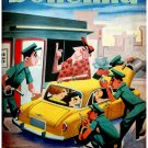 Decorative Poster.Home wall interior.Home room art.Gas station full service.6592