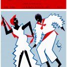 Decorative Poster.Home wall interior.Room art.Black couple nouveau dance.6761