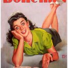Decor Poster.Home wall interior.Room art.Bohemia cover.Girl looking happy.6876