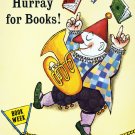 Decorative Poster.Art Wall decor.Hurray for books.Children.7973 Decorative Poster.Art Wall decor.Hurray for books.Children.7973
