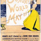 Decoration Poster.Victorian wall art.New York Sunday world.8012 Decoration Poster.Victorian wall art.New York Sunday world.8012