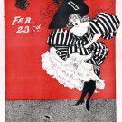 Decorative Poster New York Sunday world.Showgirl scare of mouse.8018 Decorative Poster New York Sunday world.Showgirl scare of mouse.8018
