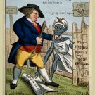 Decoration Poster.Wall art design.John Bull catching Cholera.10349
