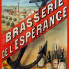 Decoration Poster.Wall art design.Brasserie De L'Esperance.French beer.Wine.10357 Decoration Poster.Wall art design.Brasserie De L'Esperance.French beer.Wine.10357