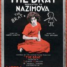 Decoration Poster.Wall art design.The Brat dedicated to Nazimova.Silent movie.10388 Decoration Poster.Wall art design.The Brat dedicated to Nazimova.Silent movie.10388