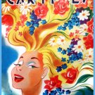 Decoration Poster.Home interior.Wall art design.Girl with flower hair.10674 Decoration Poster.Home interior.Wall art design.Girl with flower hair.10674
