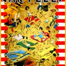 Decoration Poster.Wall art design.Beach vacation.Sun tan.10708