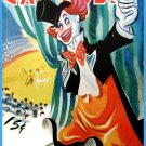Decoration Poster.Wall art design.Clown Ring Master.Circus.10733