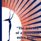 Decorative 11x14 Poster.Journey begins with one step.Quote.Future.9406 Decorative 11x14 Poster.Journey begins with one step.Quote.Future.9406