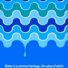 Decorative 11x14 Poster.Enviromentalist.Clean water.Essence of life.9445 Decorative 11x14 Poster.Enviromentalist.Clean water.Essence of life.9445