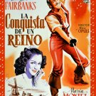 Decorative movie 11x14 Poster.Conquista de un reino.Douglas Fairbanks.Fencing.Sword.Spanish.9511 Decorative movie 11x14 Poster.Conquista de un reino.Douglas Fairbanks.Fencing.Sword.Spanish.9511
