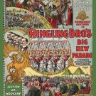 Decoration 11x14 Poster.Wall decor.Ringling Bros Big new parade.Circus.9604