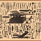 Decoration 11x14 Poster.Early mprintedical instruments.9746 Decoration 11x14 Poster.Early mprintedical instruments.9746