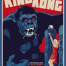 Decoration 11x14 Poster.Blue King Kong silent movie art.9769