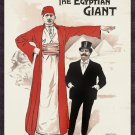 Decoration 11x14 Poster.London Pavilion The Egyptian Giant.Side show.Circus.9825 Decoration 11x14 Poster.London Pavilion The Egyptian Giant.Side show.Circus.9825